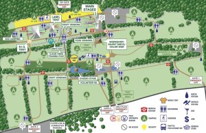 Camp Bisco Festival 2013 Map