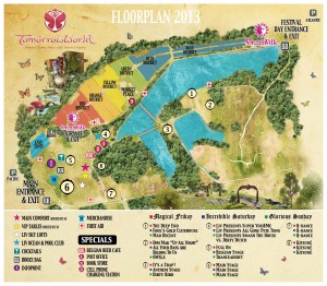 Tomorrowworld 2013 Map