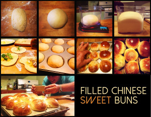 Sweet Chinese Filled Buns