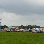 Tents at Bonnaroo