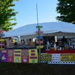 Food vendors at Bonnaroo