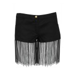 What to wear to a music festival: fringe shorts