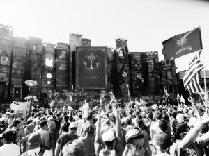 The crowd at TomorrowWorld Mainstage